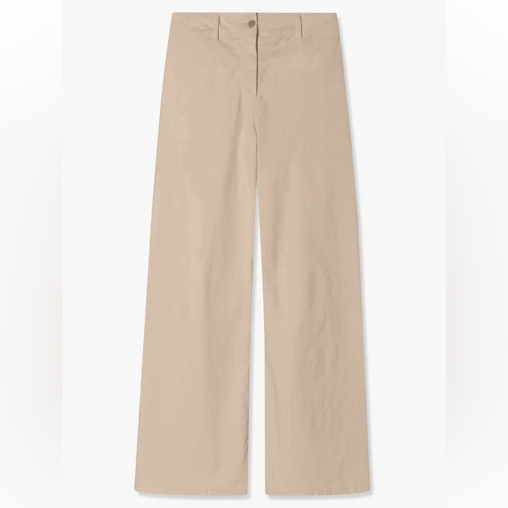 Nili Lotan Megan Cotton Twill Pants - Picture 4 of 11
